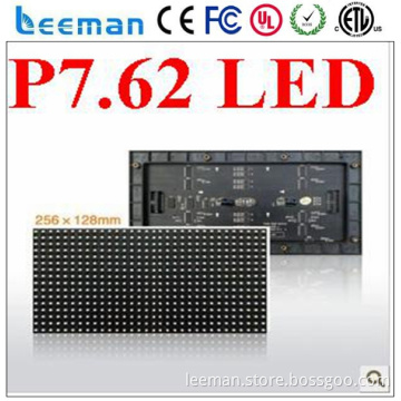 p7.62mm full color led module Leeman programable outdoor led advertising billboard P10 pixel pitch 6mm outdoor led display
